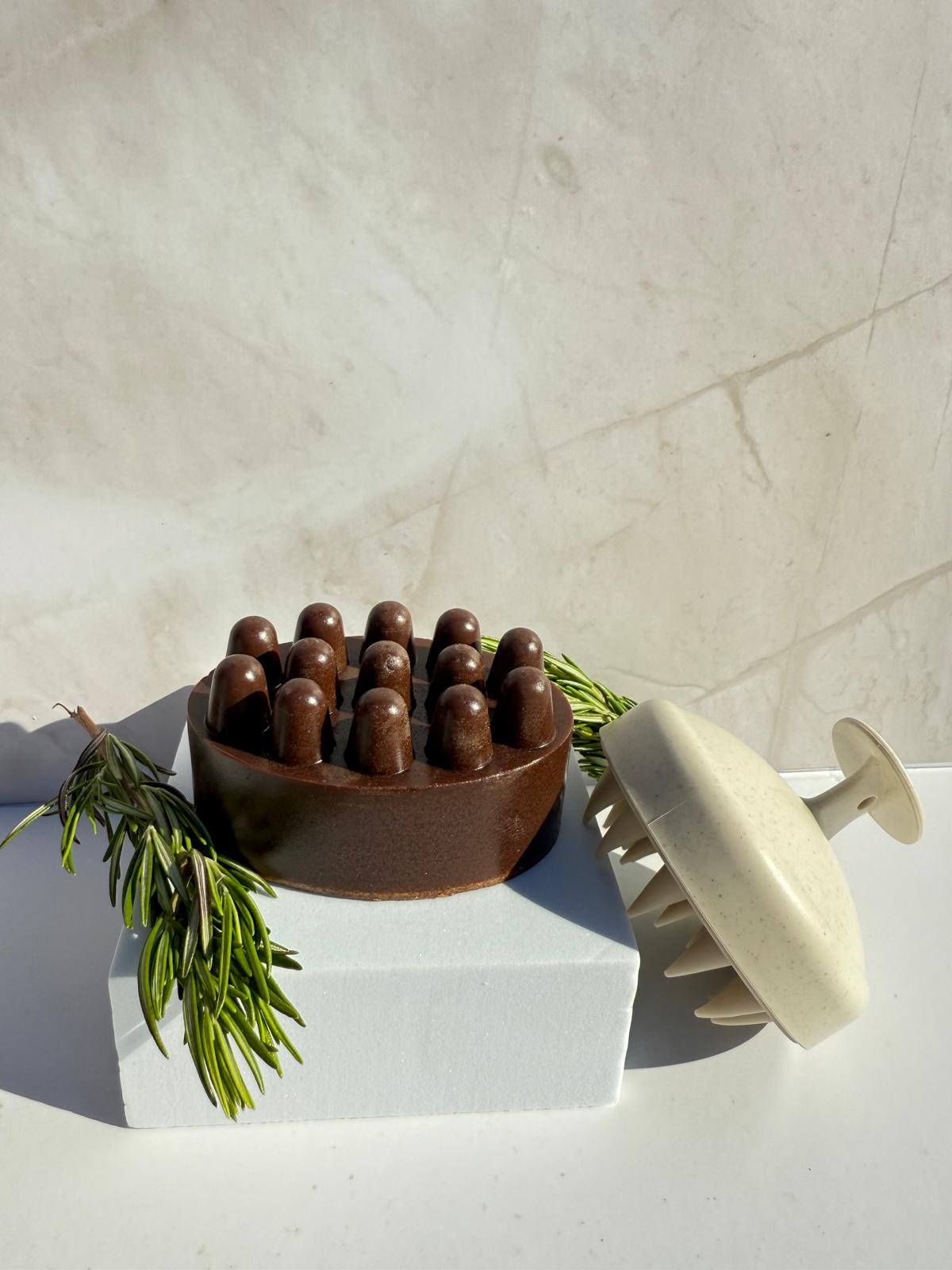 The Mane Magic Ayuverdic & Black African Soap Hair Shampoo Bar