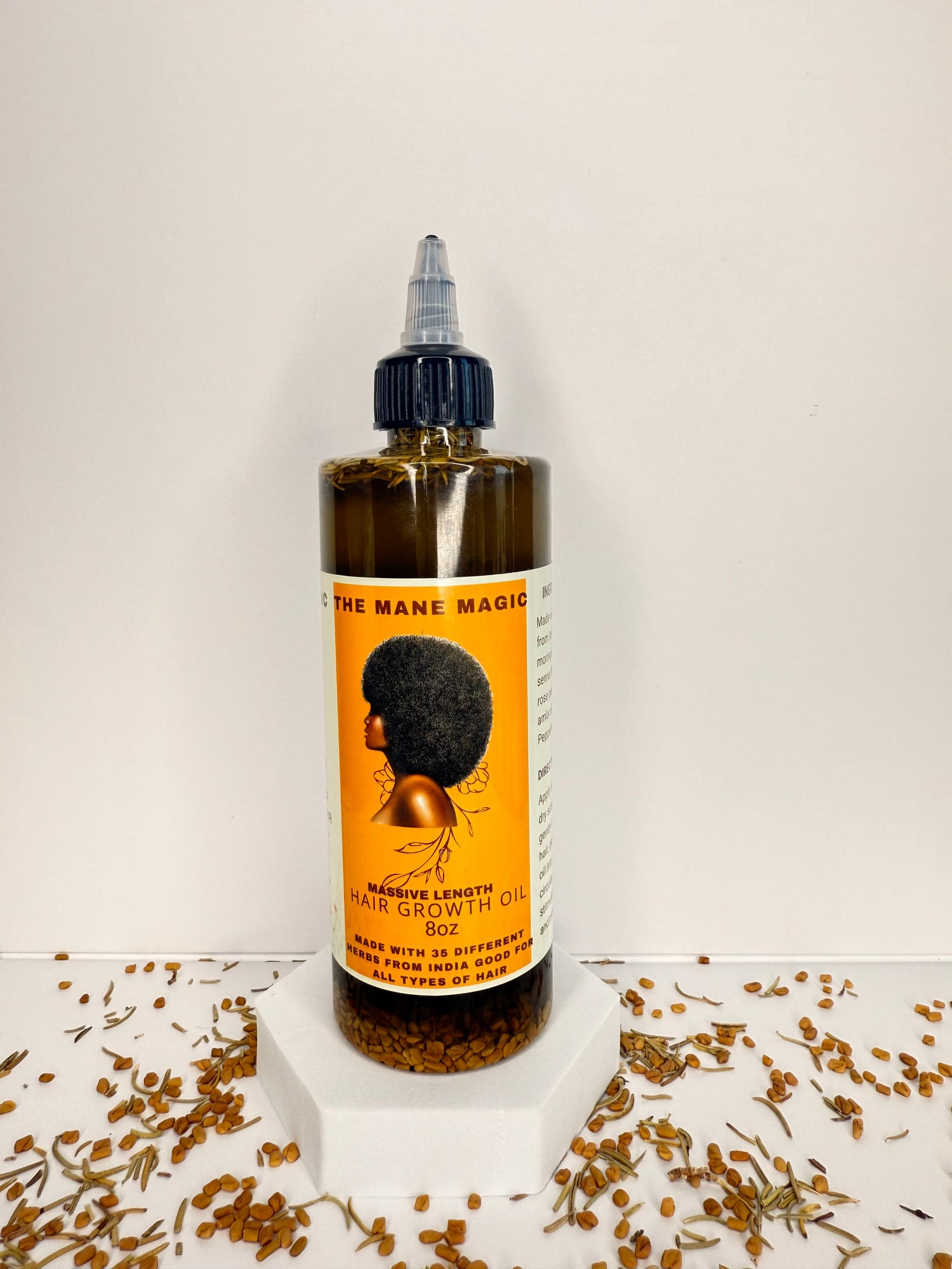 The Mane Magic Hair Growth Oil 8oz $to 30.00