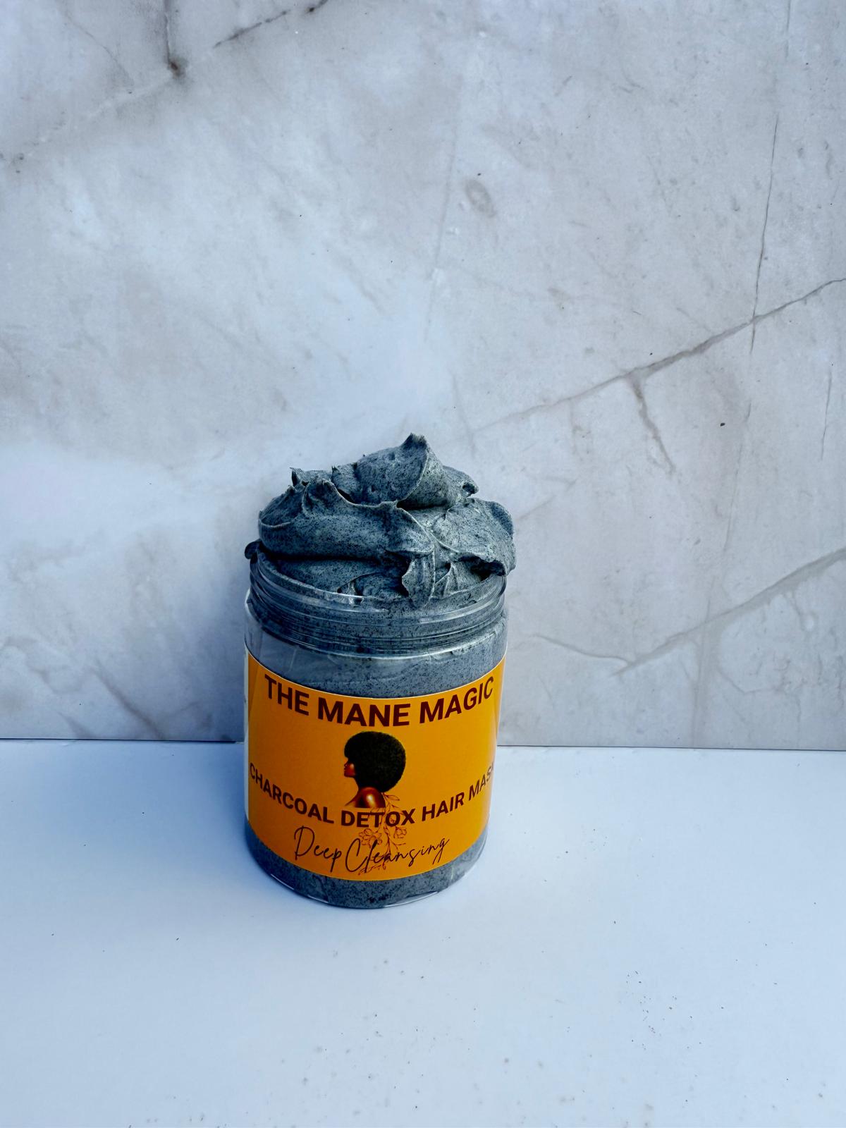 The Mane Magic Charcoal Detox Hair Mask $18.99