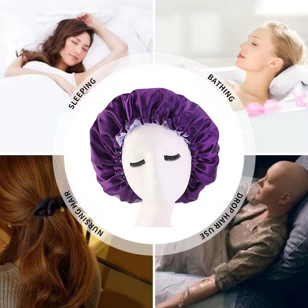 Solid Sleeping Bonnets