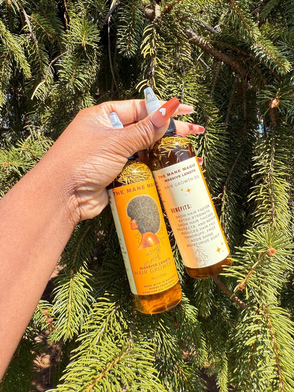 The Mane Magic hair growth oil & Aloe Vera hair growth butter