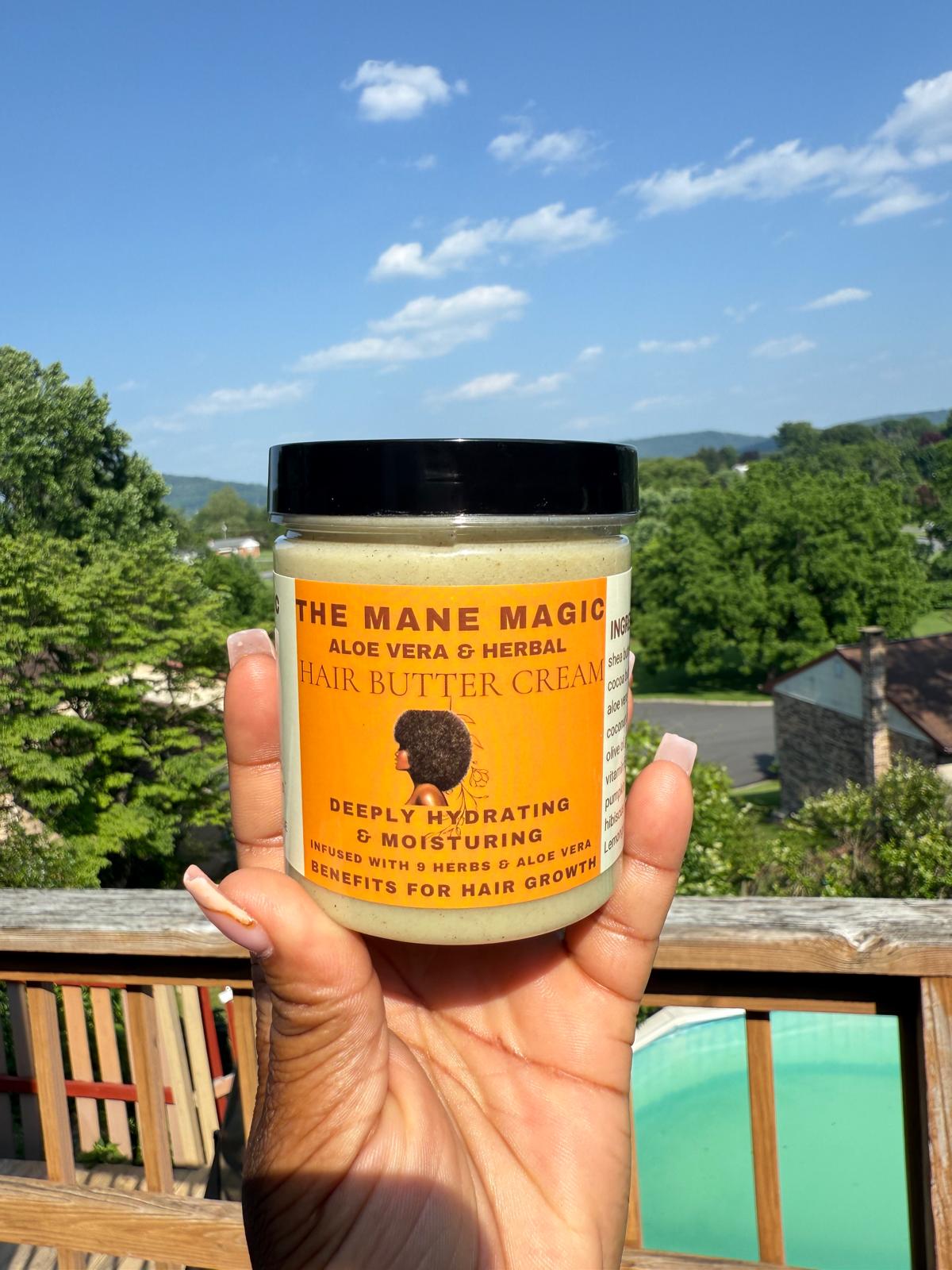 The Mane Magic Ayurvedic & Aloe Vera hair growth butter
