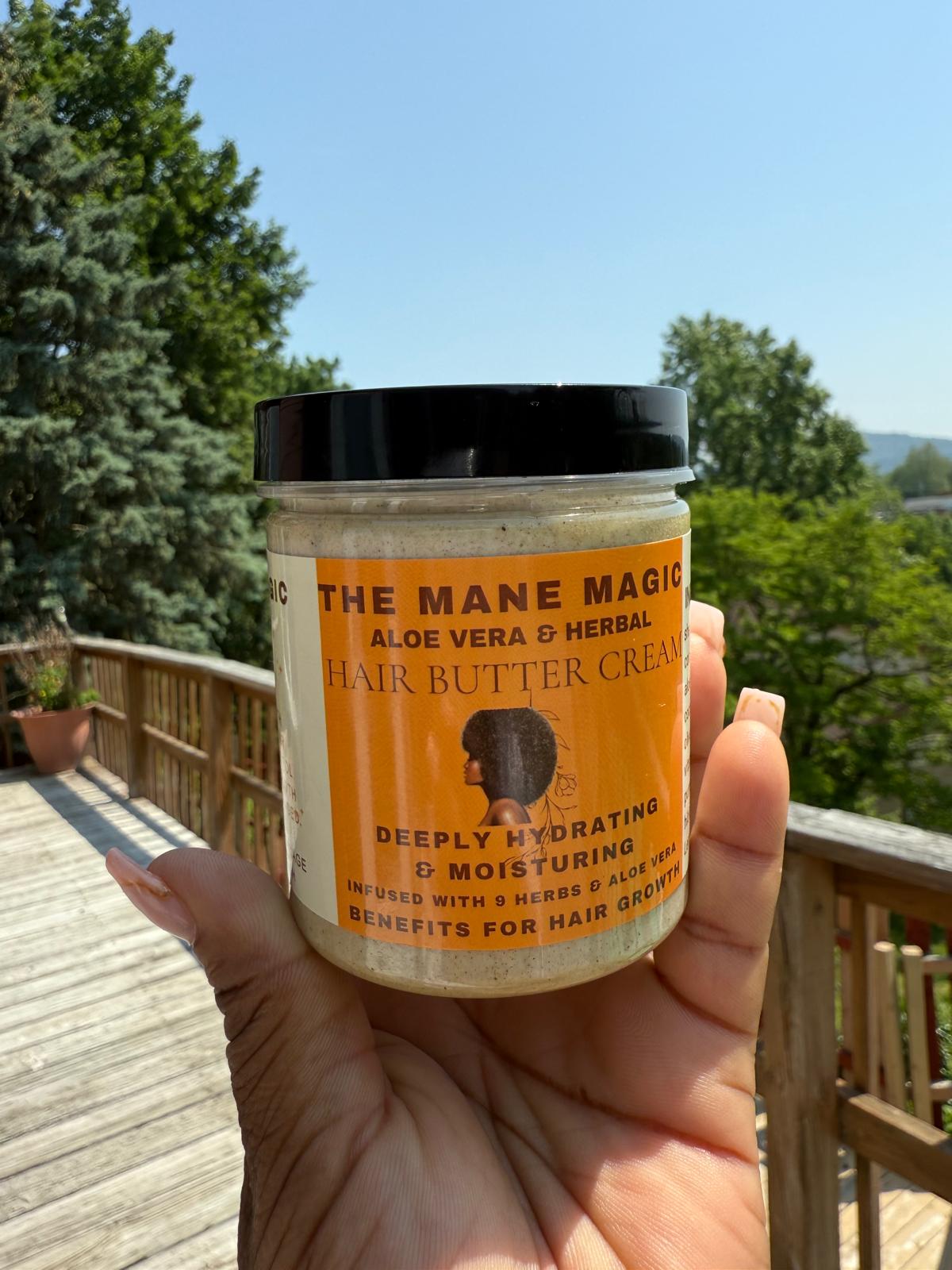 The Mane Magic Ayurvedic & Aloe Vera hair growth butter