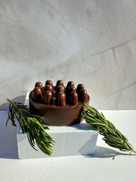 The Mane Magic Ayuverdic & Black African Soap Hair Shampoo Bar