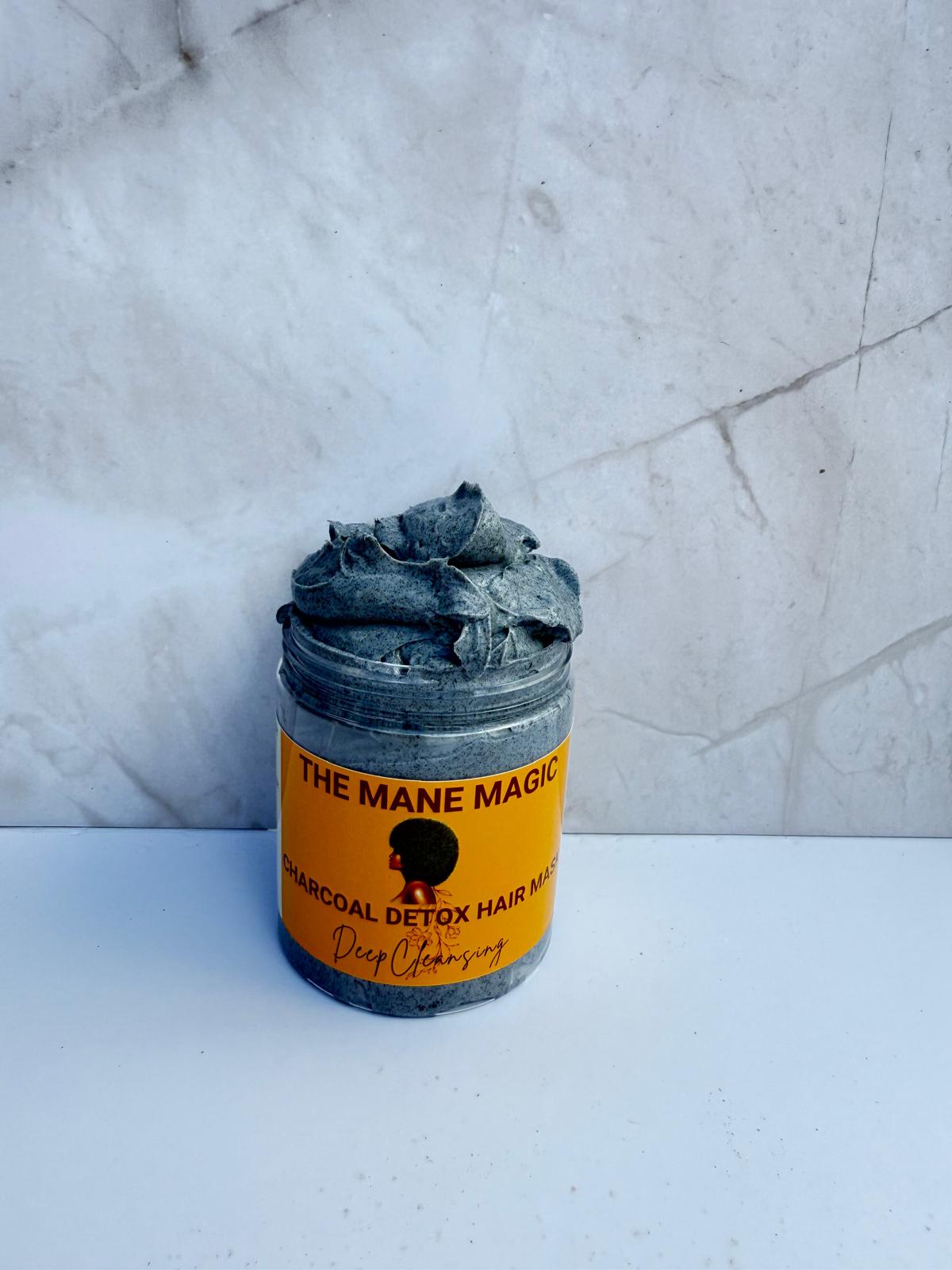 The Mane Magic Charcoal Detox Hair Mask