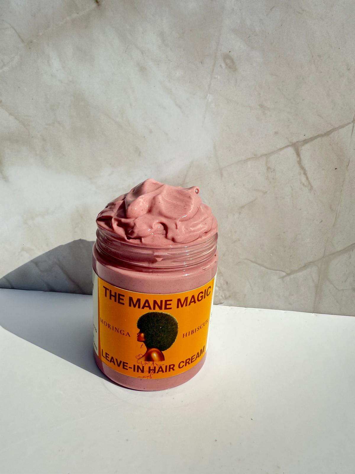 The Mane Magic Leave In  Hair Cream