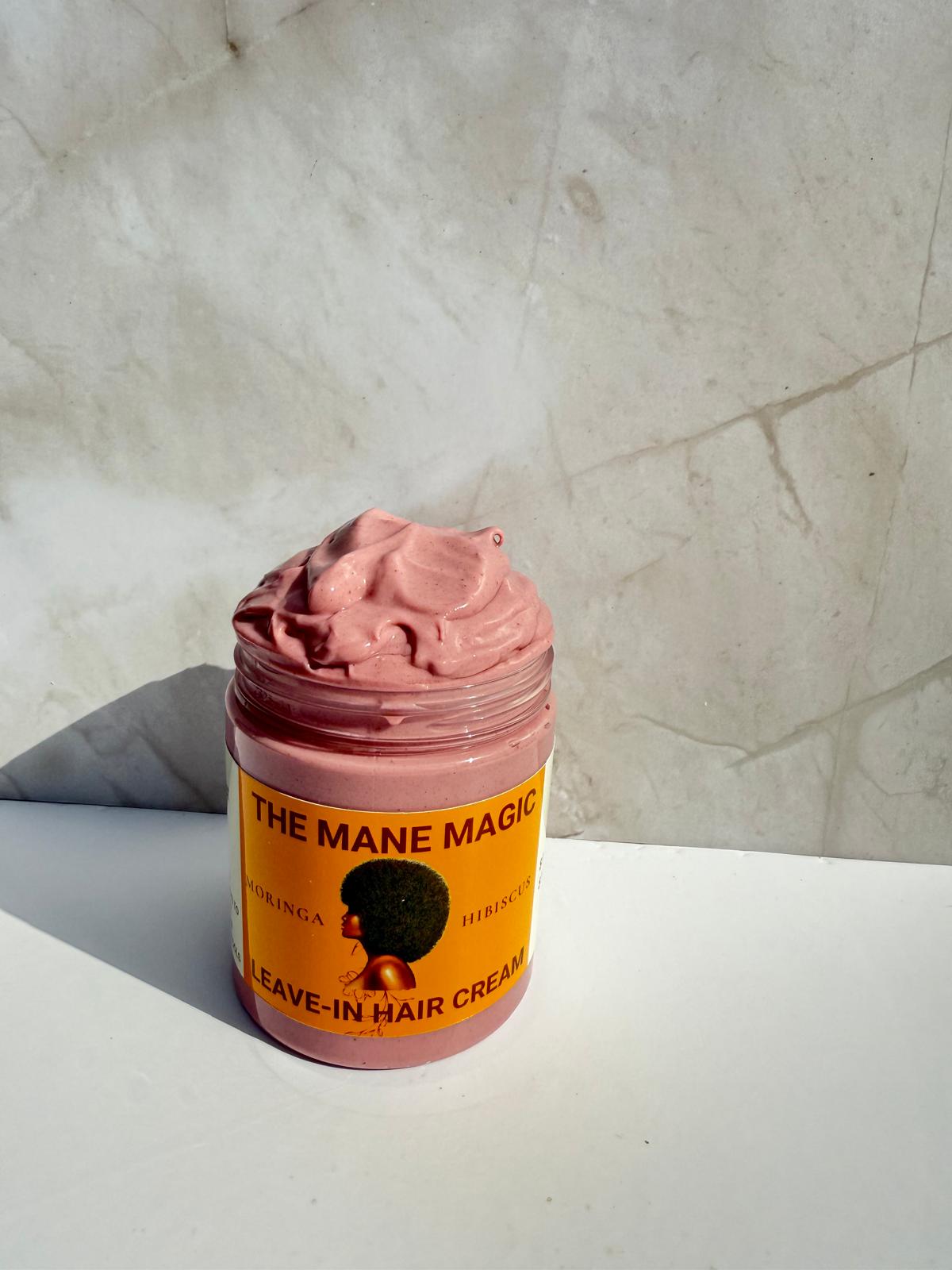 The Mane Magic Leave In  Hair Cream