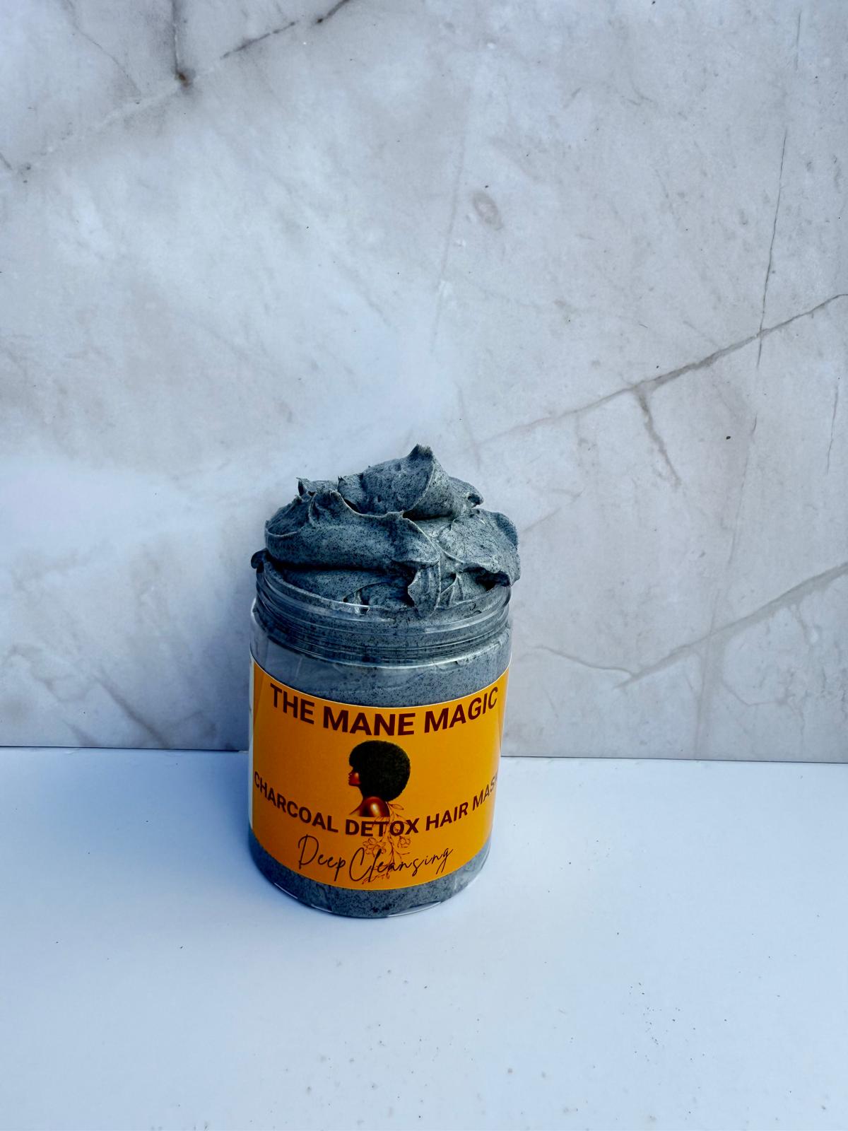 The Mane Magic Charcoal Detox Hair Mask