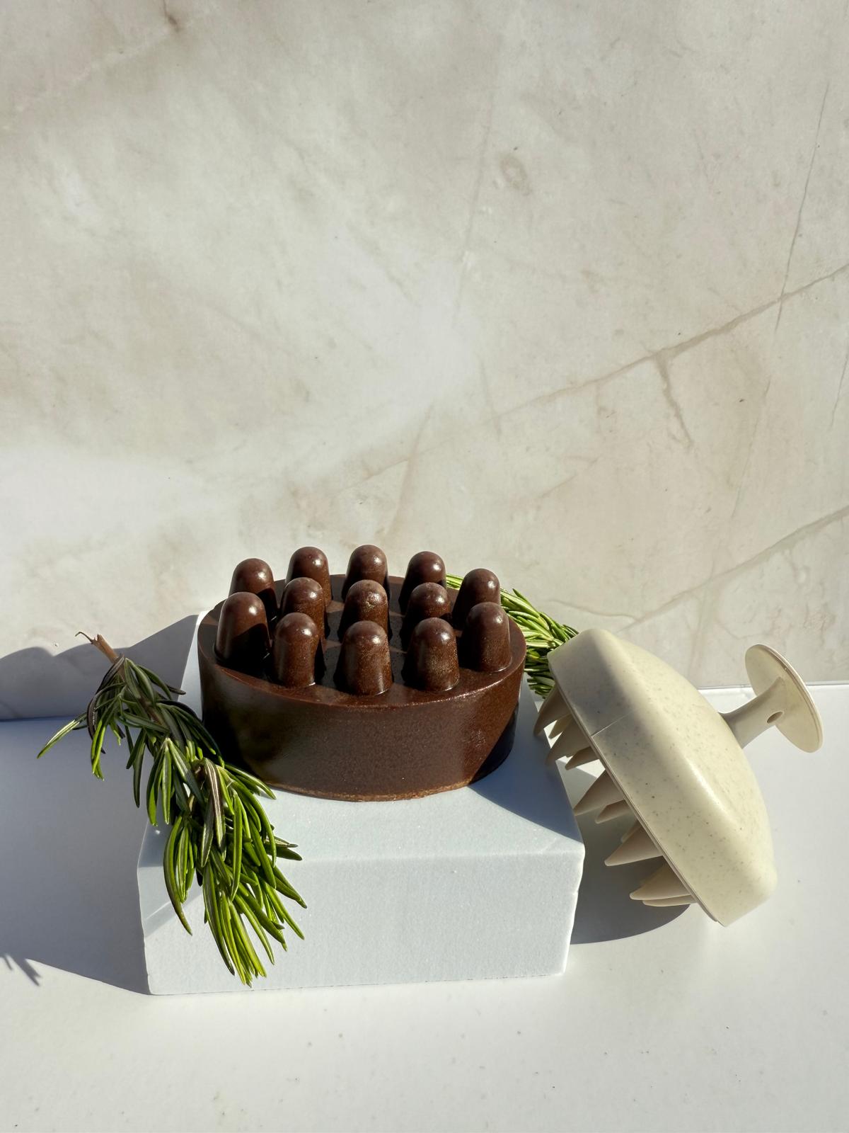 The Mane Magic Ayuverdic & Black African Soap Hair Shampoo Bar