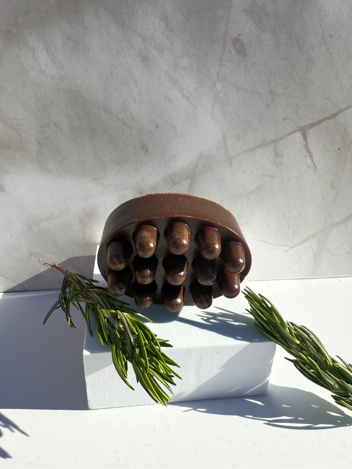 The Mane Magic Ayuverdic & Black African Soap Hair Shampoo Bar