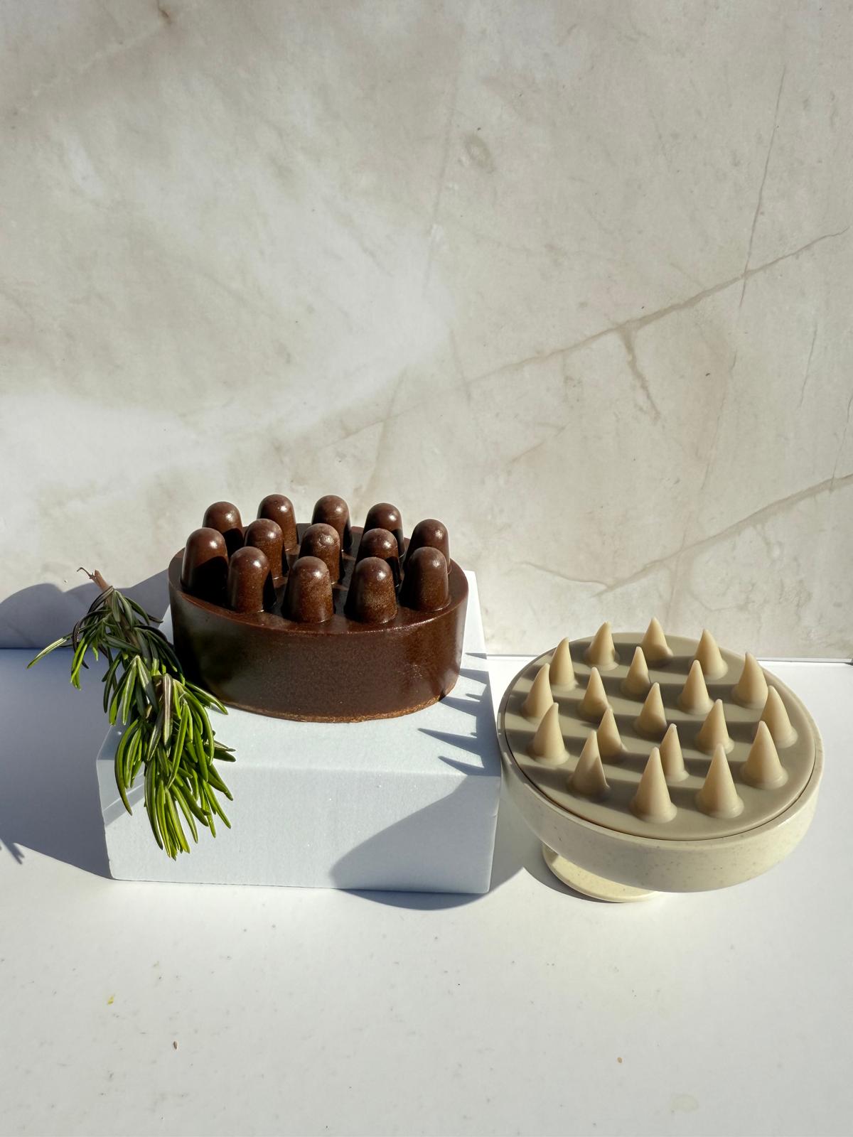 The Mane Magic Ayuverdic & Black African Soap Hair Shampoo Bar